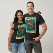 T-shirt Rangée de poissons (Unisexe)