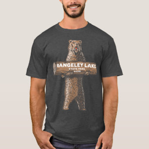T-shirt Rangeley Lake State Park Maine ME Bear Vacation So
