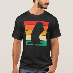 T-shirt Rangement de la marmotte de bois rond-point Whispe