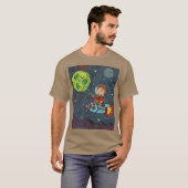 T-shirt Ranger de l'espace (Devant entier)
