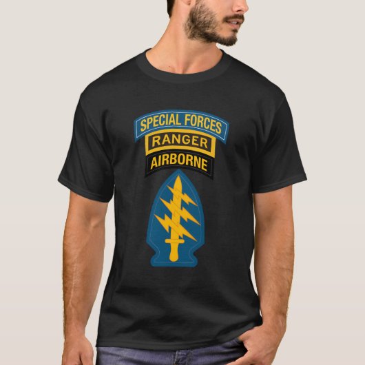 T-shirt Ranger des forces spéciales américaines 20 (Devant)
