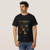 T-shirt Ranger Dungeon Imaginaire Rôle (Devant entier)