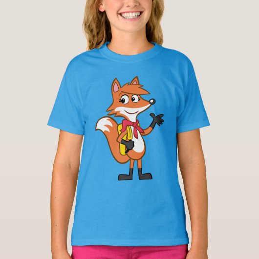 T-shirt Ranger Rick | Scarlett Fox Waving (Devant)