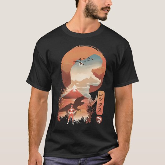T-shirt Ranger rouge Ukiyo E (Devant)