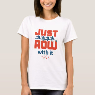 T-shirt Rangez-vous avec l'équipe d'entraîneurs d'aviron