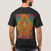 T-shirt rangoli indien (Dos)