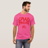 T-shirt Rangoon de crabe Funny chinois nourriture Lourde b (Devant entier)