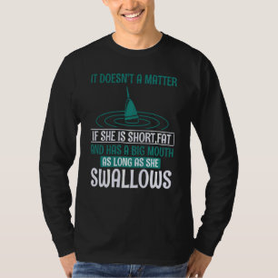 T-shirt Rangs de pêche pêche paroles de pêche Swea de pêch