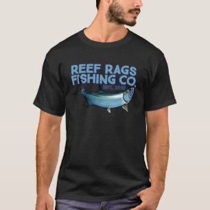T-shirt Rangs de récif Tarpon géant Deep Sea Saltwater Fis