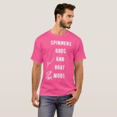T-shirt Rangs Et Modes De Pêche (Devant entier)