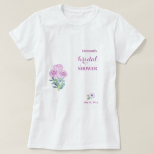 T-shirt Ranunculus entièrement personnalisable pour la dou