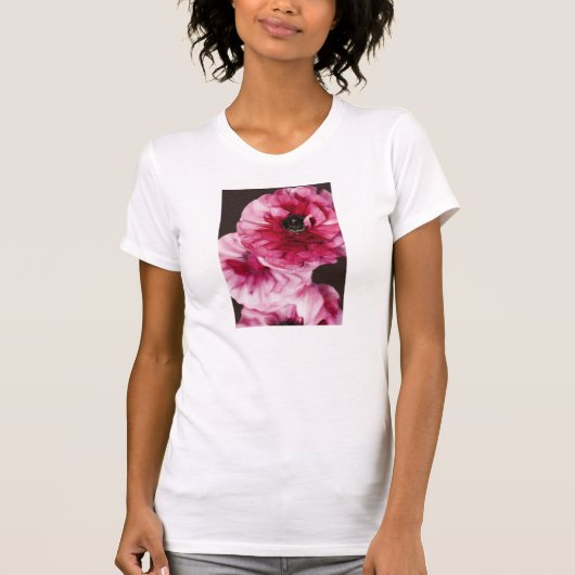 T-shirt Ranunculus rouge (Devant)