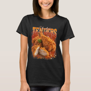 T-shirt Rap Bootleg Vintage Années 1990 Tenders de Poulet