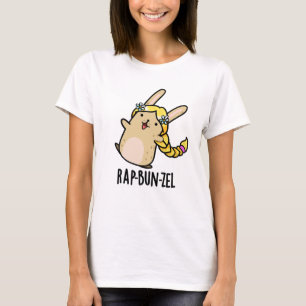 T-shirt Rap-bun-zel Funny Bunny Pun