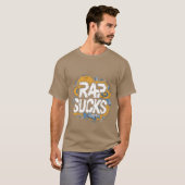 T-shirt Rap craint ami (Devant entier)