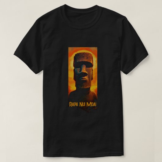 T-shirt Rapa Nui Moai (Design devant)