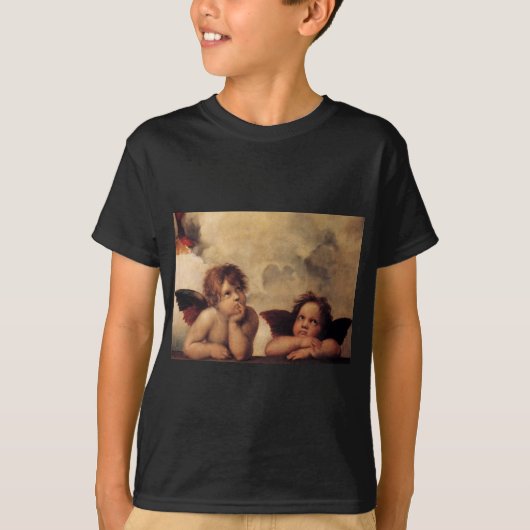 T-shirt Raphael, Sistine Cherub (Devant)