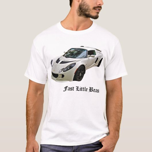 T-shirt rapide de bête de Lotus petit (Devant)