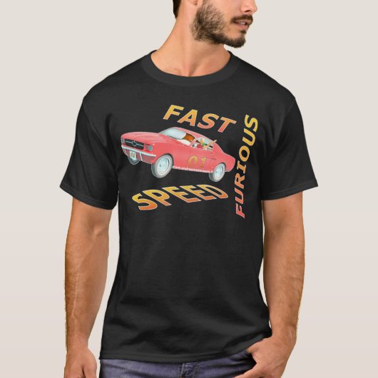 T-shirt Rapide et rapide furieux 01 (Devant)