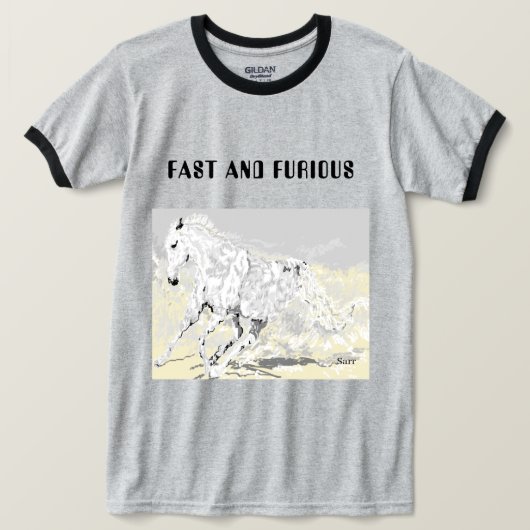 T-Shirt :Rapide & Furieux (Design devant)