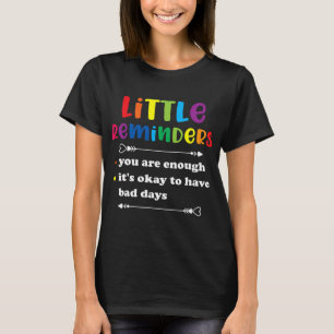 T-shirt Rappel Conseiller en santé mentale