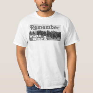 T-shirt Rappelez-vous la guerre mondiale 1