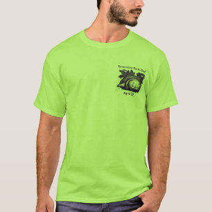 T-shirt Rappelez-vous le jour de la terre ! , Le 22 avril