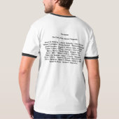 T-shirt Rappelez-vous l'équipage d'Edmund Fitzgerald (Dos)