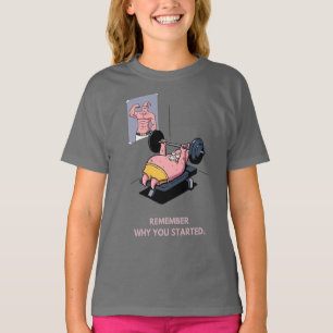 T-shirt Rappelez-vous pourquoi vous avez commencé Motivati