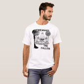T-shirt Rappelez-vous tombé (Devant entier)