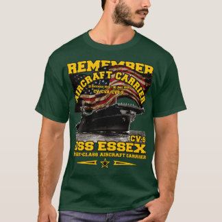 T-shirt RAPPELEZ-VOUS USS EsCV9 porte-avions