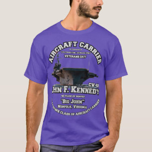 T-shirt RAPPELEZ-VOUS Vétérans USS John Kennedy CV67