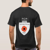 T-shirt Rappelons-nous 2011 (Dos)