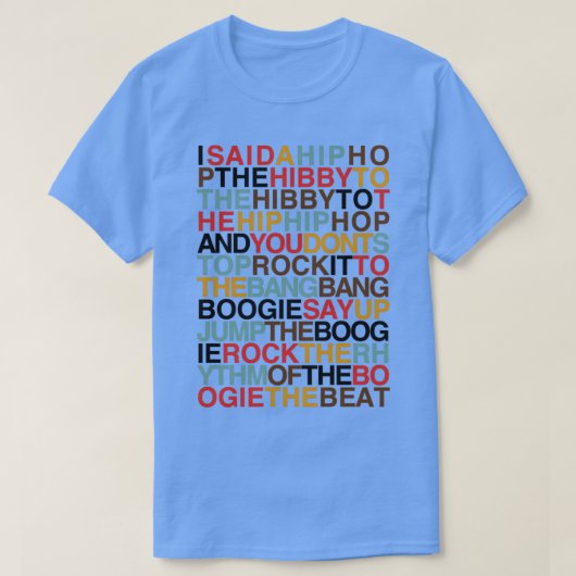 T-shirt Rapperx27s Delight Sugarhill GangTShirt (Design devant)