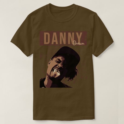 T-shirt Rappeur Brown (Design devant)