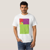 T-shirt rapport d'or (Devant entier)