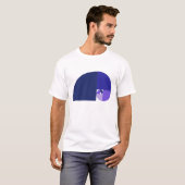 T-shirt Rapport d'or, spirale de Fibonacci (Devant entier)