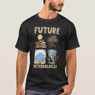 T-shirt Rapport météorologue sur les prévisions météorolog
