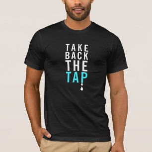 T-shirt Rapportez le robinet ! La pièce en t des hommes