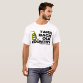 T-shirt rapportez notre pays (Devant entier)