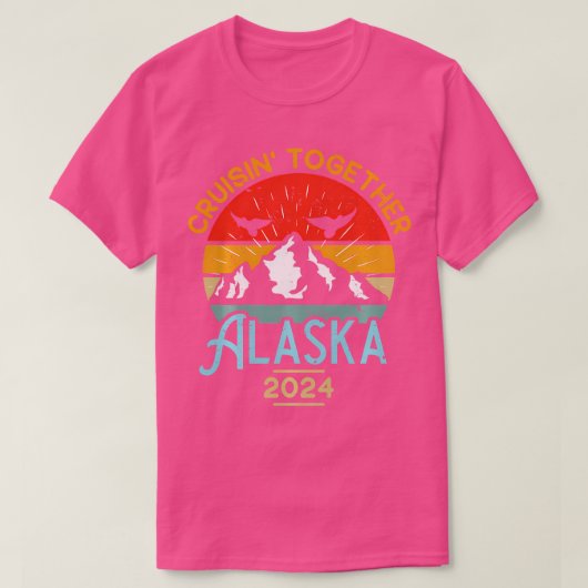 T-shirt Rapprocher Famille Amis Et Groupe Alaska Cruise 20 (Design devant)
