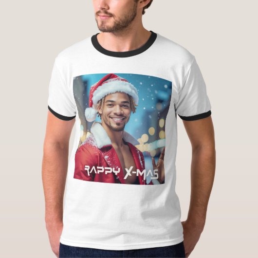 T-SHIRT RAPPY X-MAS (Devant)