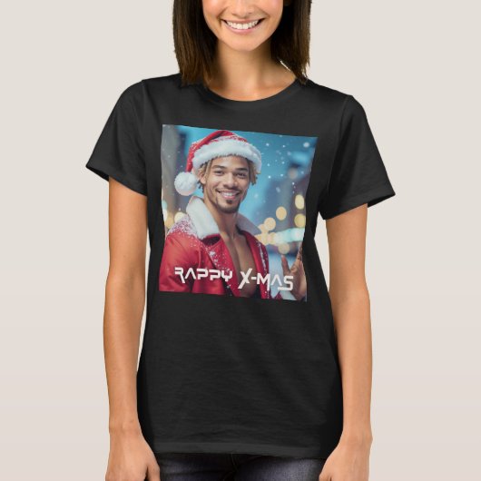 T-SHIRT RAPPY X-MAS (Devant)