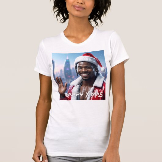 T-shirt RAPPY X-MAS - Paper Plate (Devant)