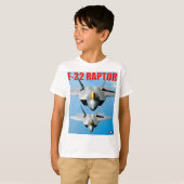 T-SHIRT RAPTEUR F-22A (Devant entier)