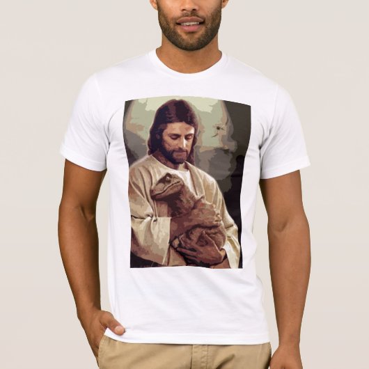 T-shirt Raptor Jésus (Devant)