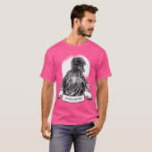 T-shirt Raptor Jésus. (Devant entier)