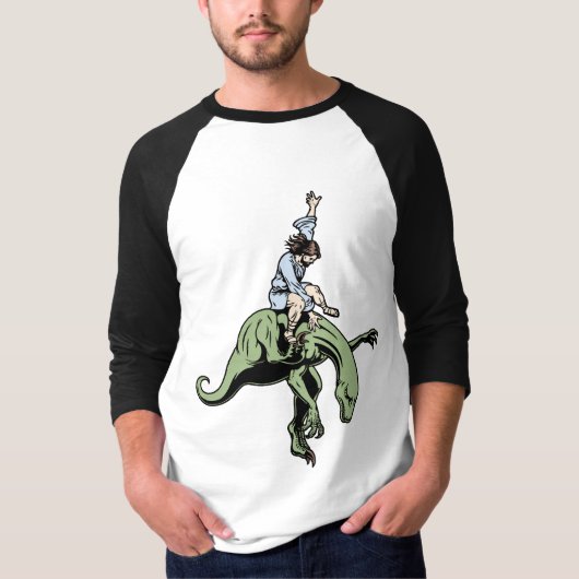 T-shirt Raptor Rodeo Jesus (Devant)