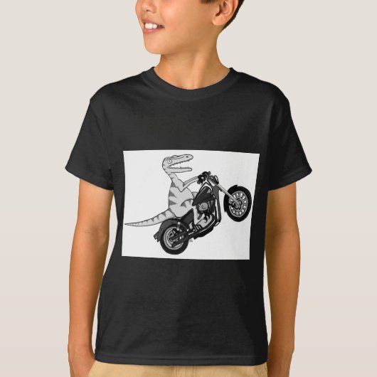 T-shirt Raptor sur un porc (Devant)