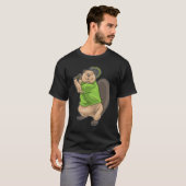 T-shirt Raquette de tennis de Beaver (Devant entier)